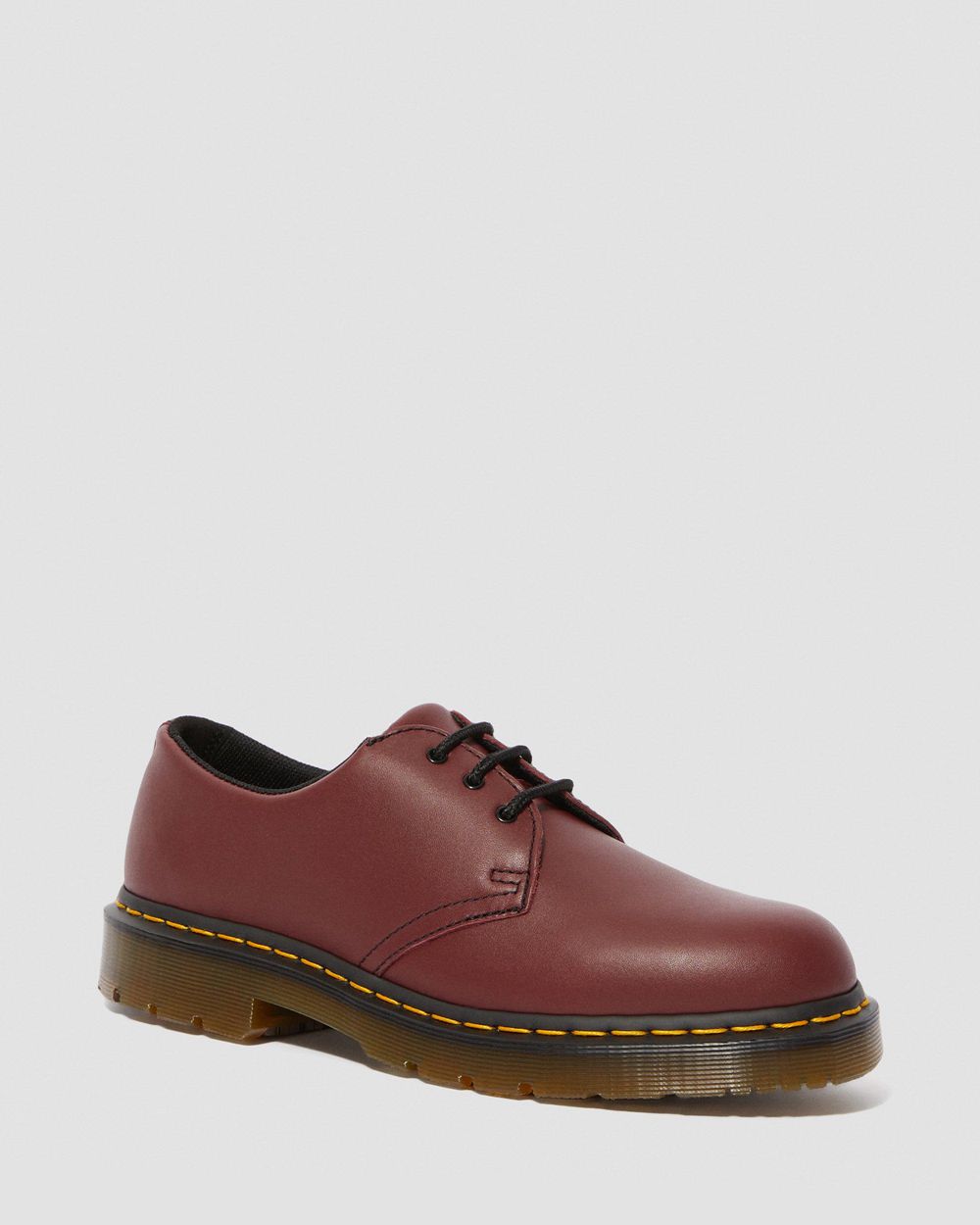 Dr Martens 1461 Slip Resistant Kožené Oxford Topánky Damske ( Červené ) SK 305-KVOXUM